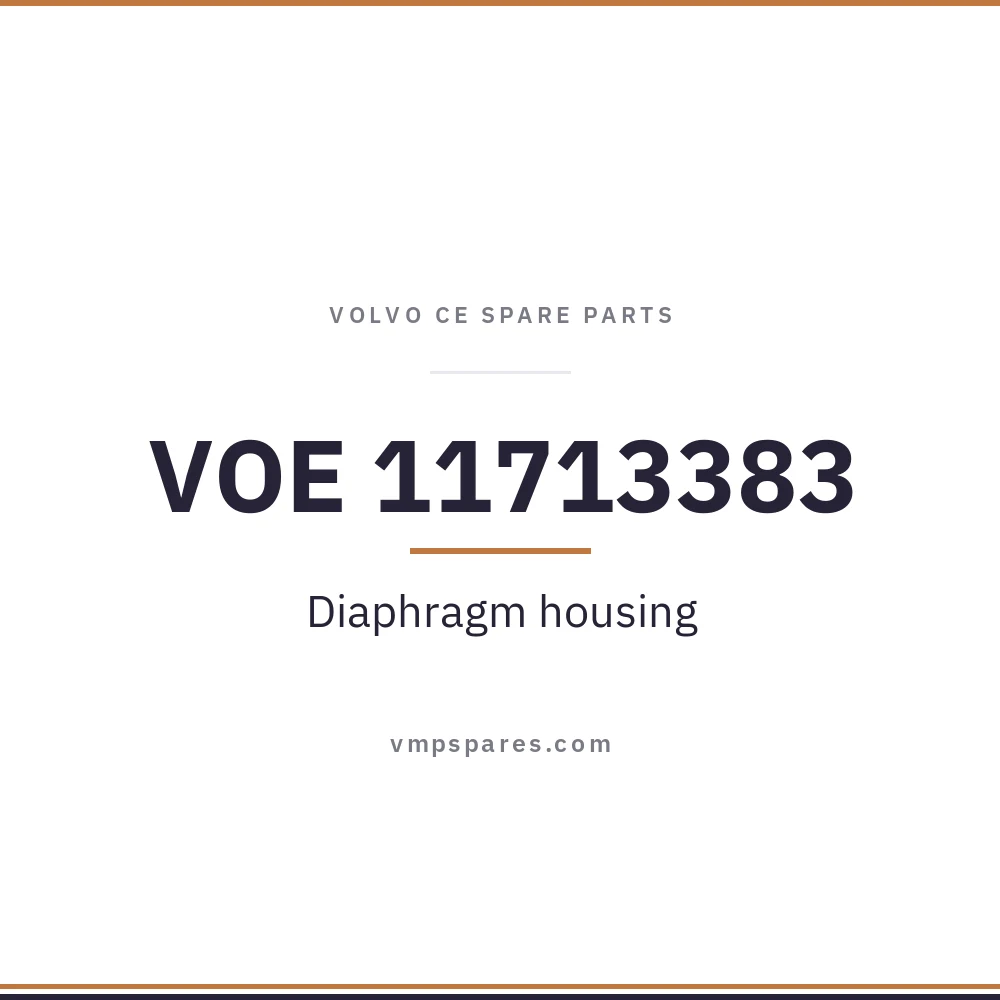 VOE 11713383 – Diaphragm housing