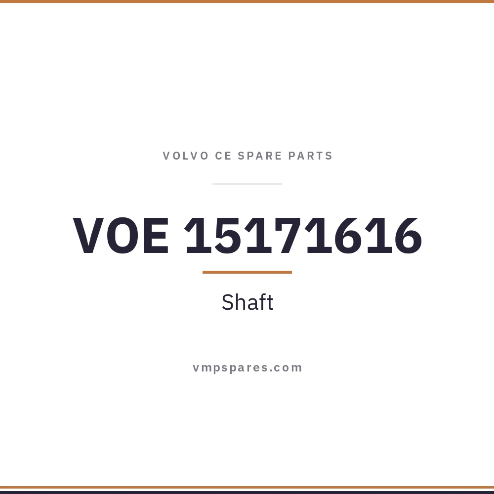 VOE 15171616 – Shaft