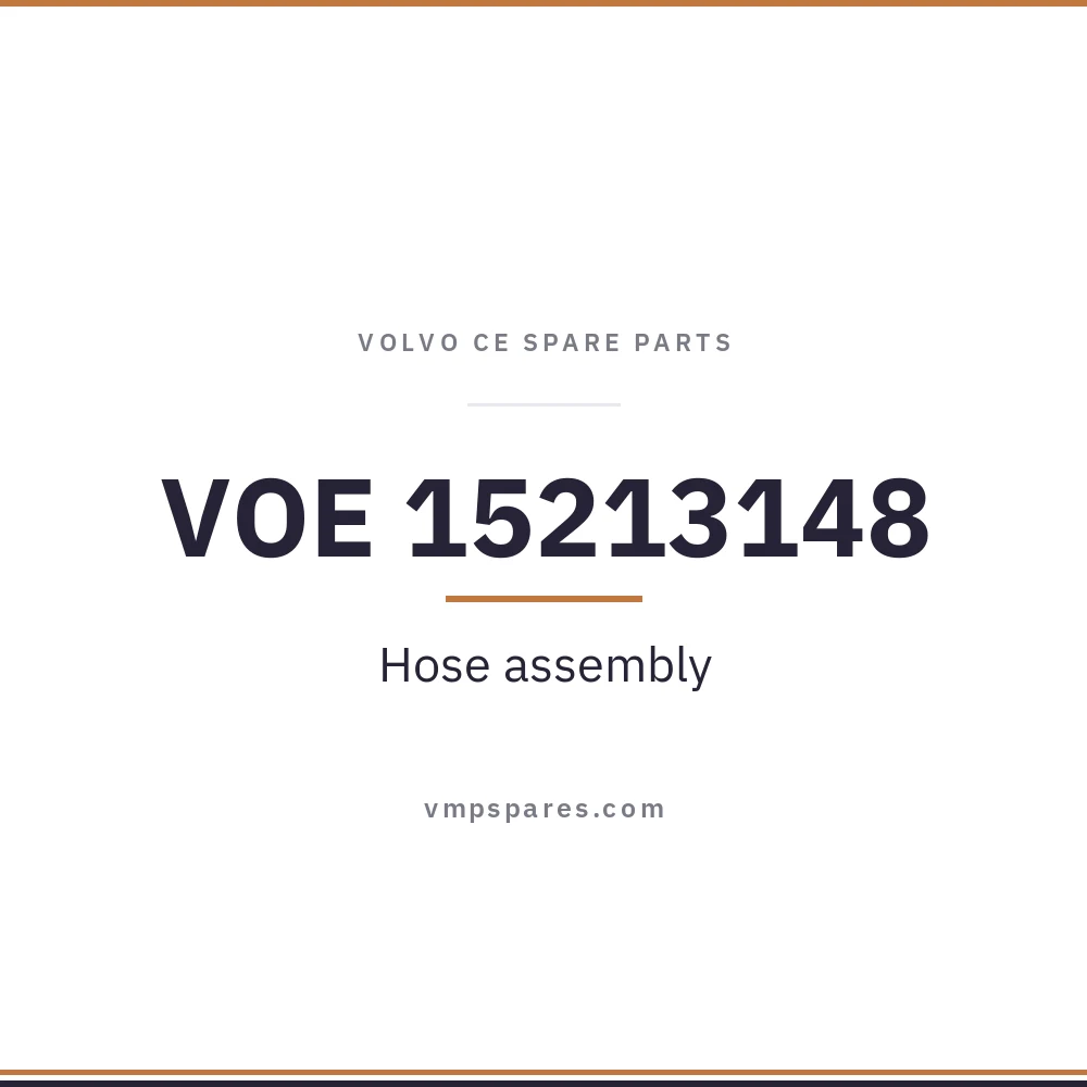 VOE 15213148 – Hose assembly