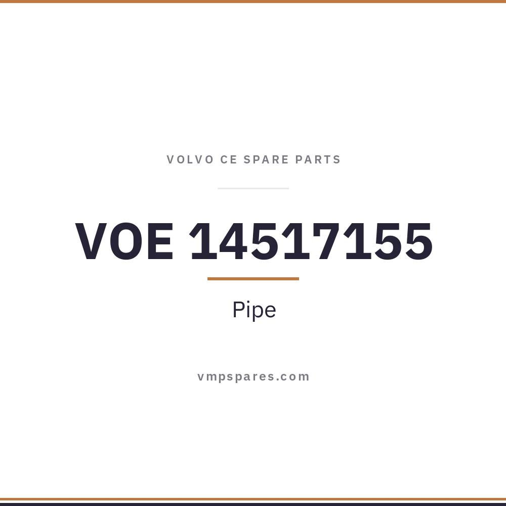 VOE 14517155 – Pipe