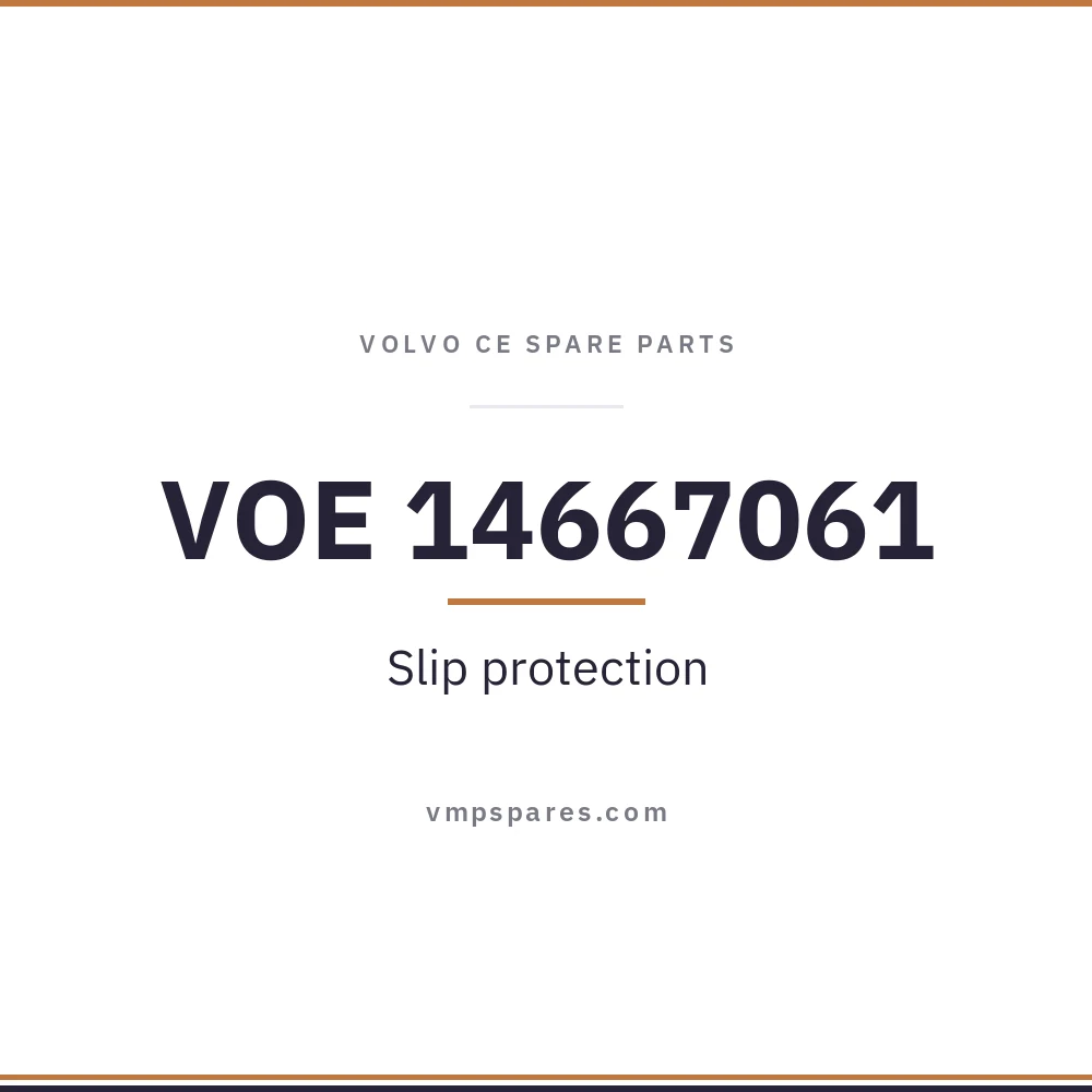 VOE 14667061 – Slip protection