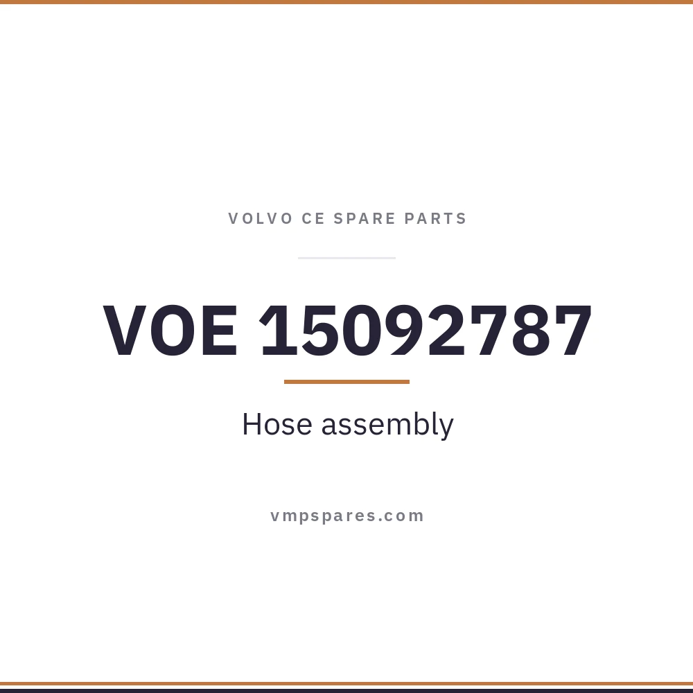 VOE 15092787 – Hose assembly