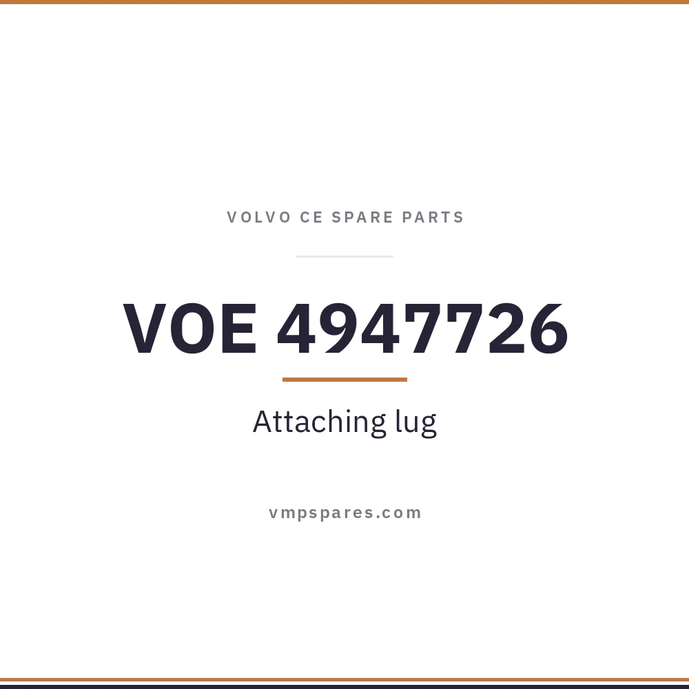 VOE 4947726 – Attaching lug