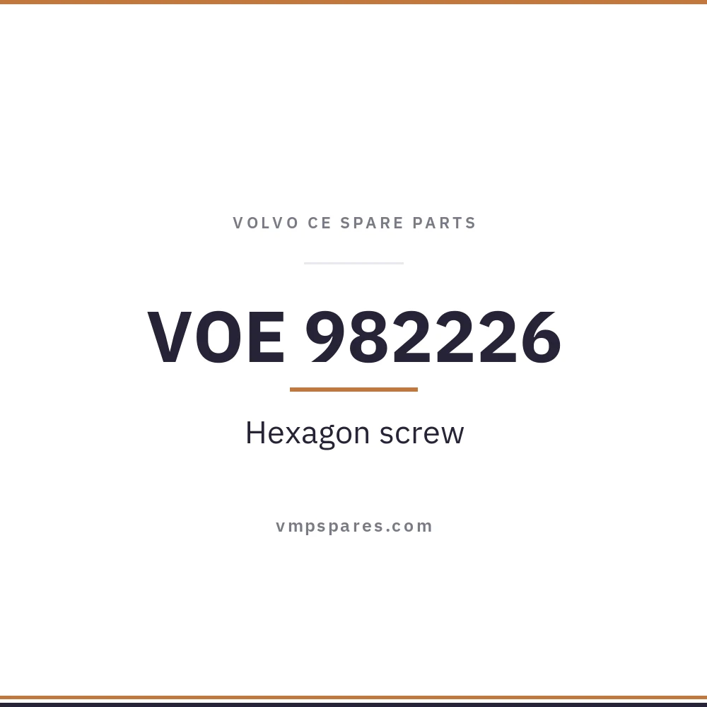 VOE 982226 – Hexagon screw