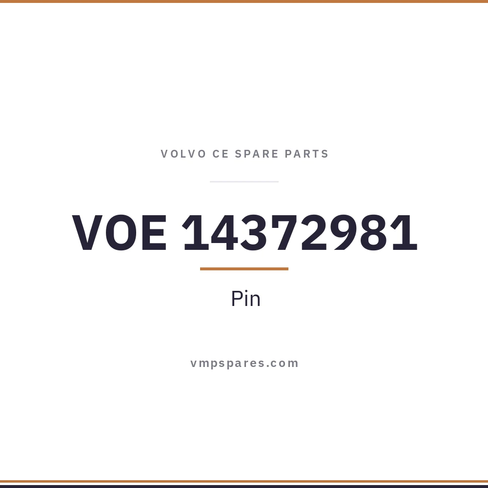 VOE 14372981 – Pin