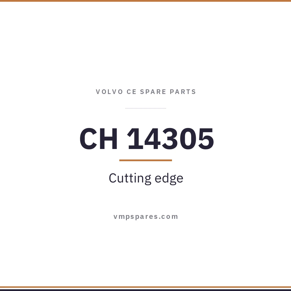 CH 14305 – Cutting edge