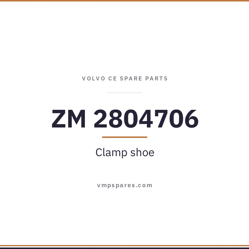 ZM 2804706 – Clamp shoe