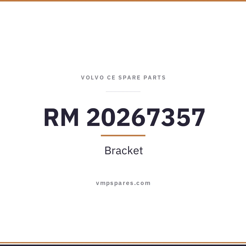 RM 20267357 – Bracket