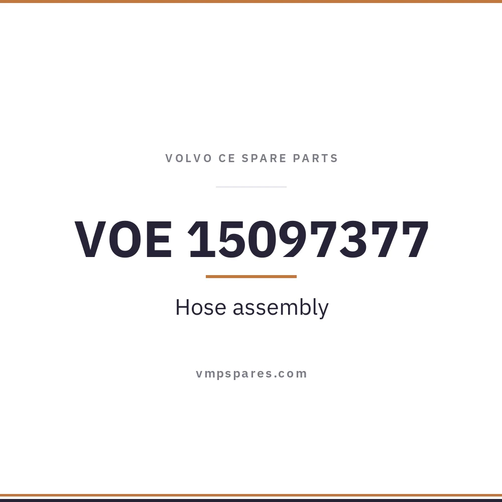 VOE 15097377 – Hose assembly