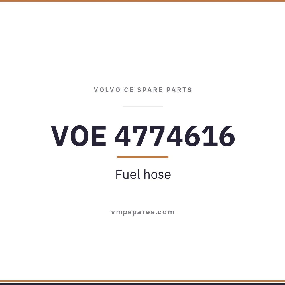 VOE 4774616 – Fuel hose