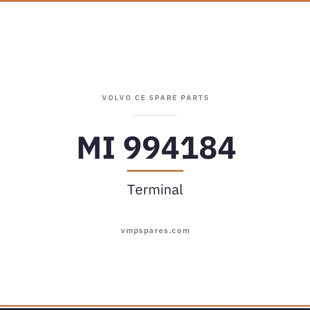 MI 994184 – Terminal