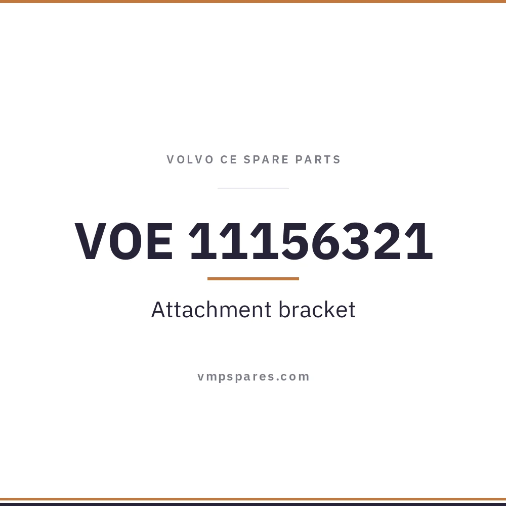 VOE 11156321 – Attachment bracket