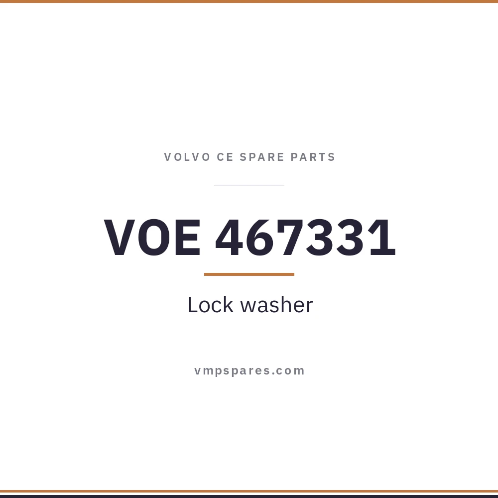 VOE 467331 – Lock washer