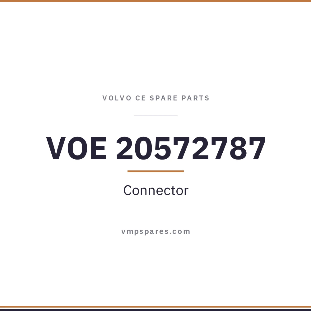 VOE 20572787 – Connector