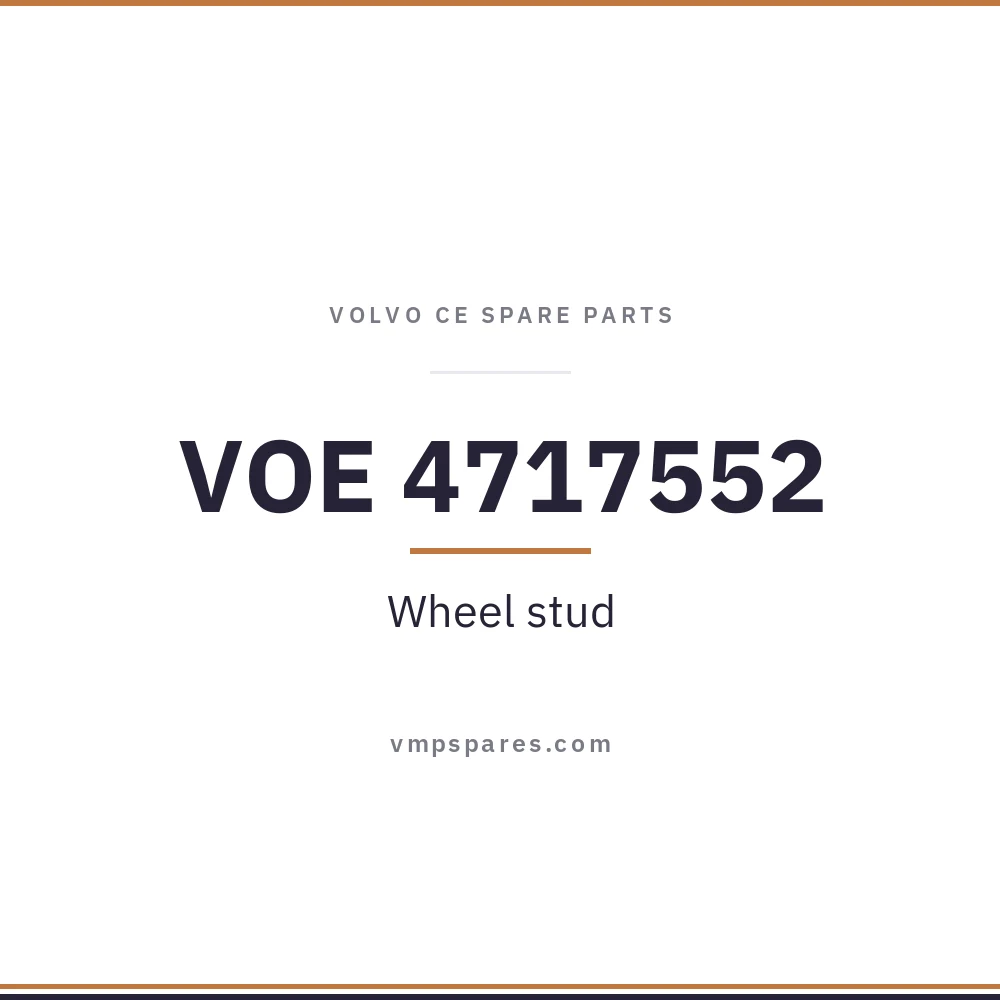 VOE 4717552 – Wheel stud
