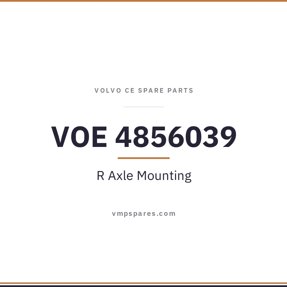 VOE 4856039 – R Axle Mounting