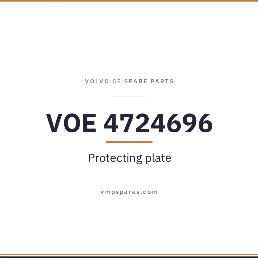 VOE 4724696 – Protecting plate
