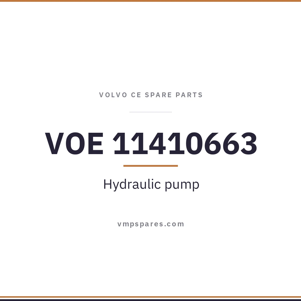 VOE 11410663 – Hydraulic pump
