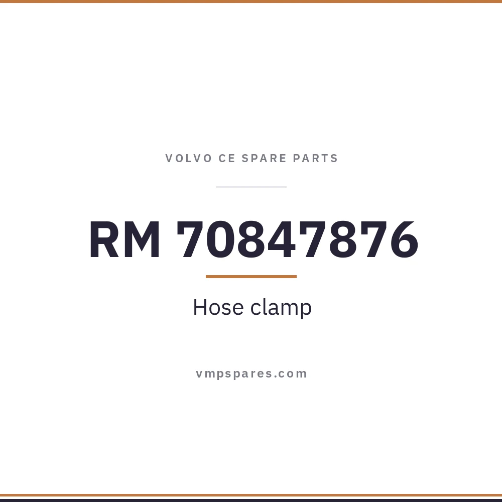 RM 70847876 – Hose clamp
