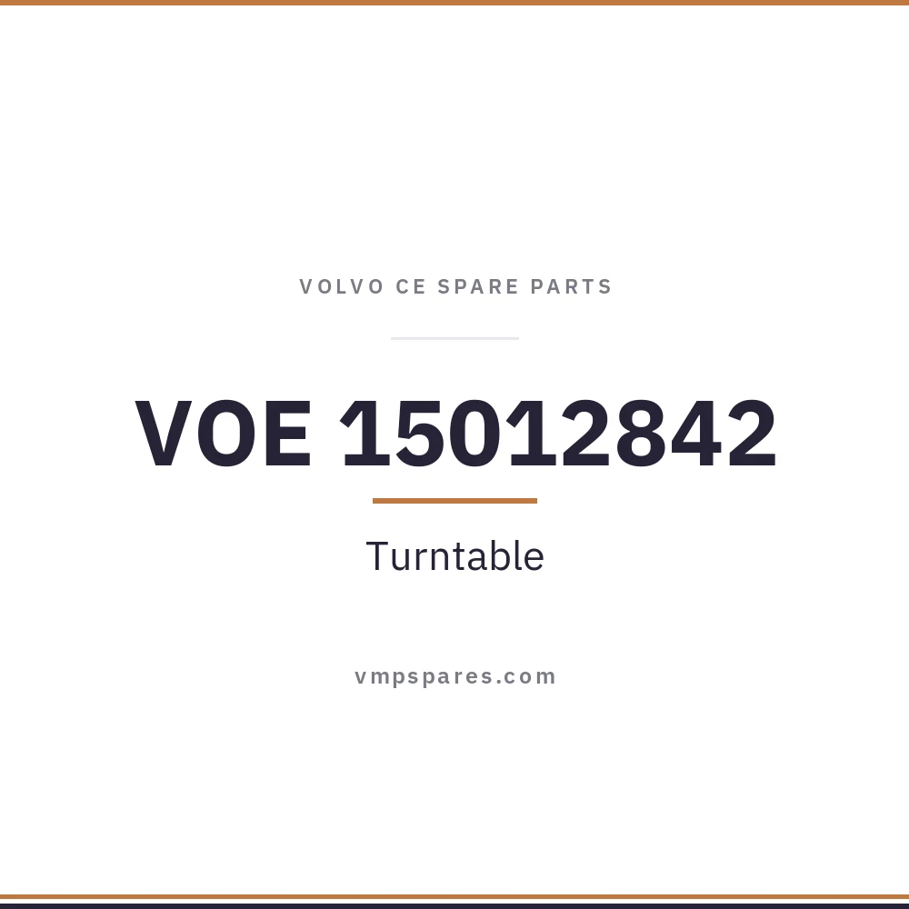 VOE 15012842 – Turntable
