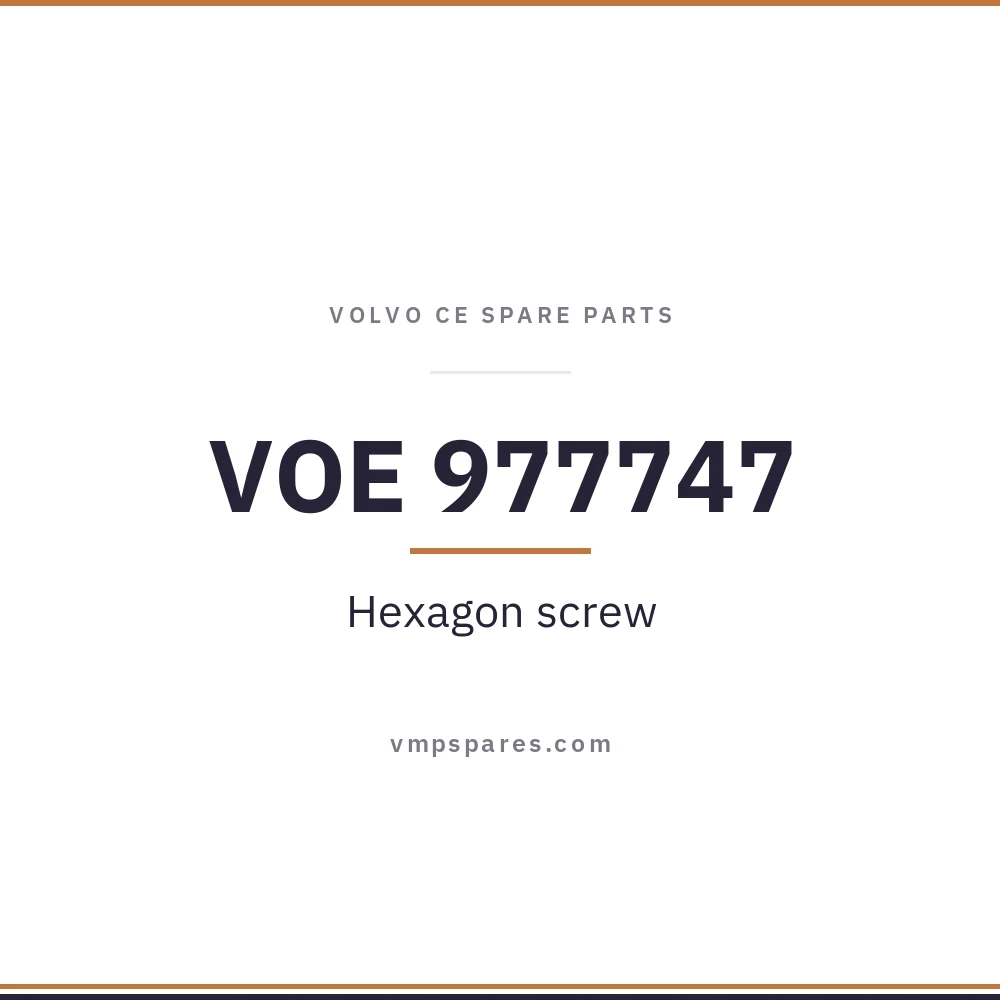 VOE 977747 – Hexagon screw