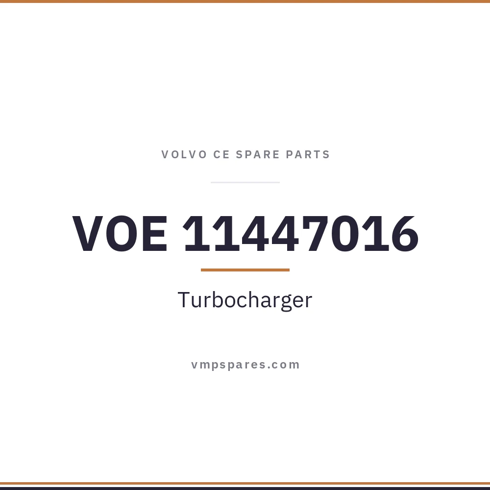VOE 11447016 – Turbocharger