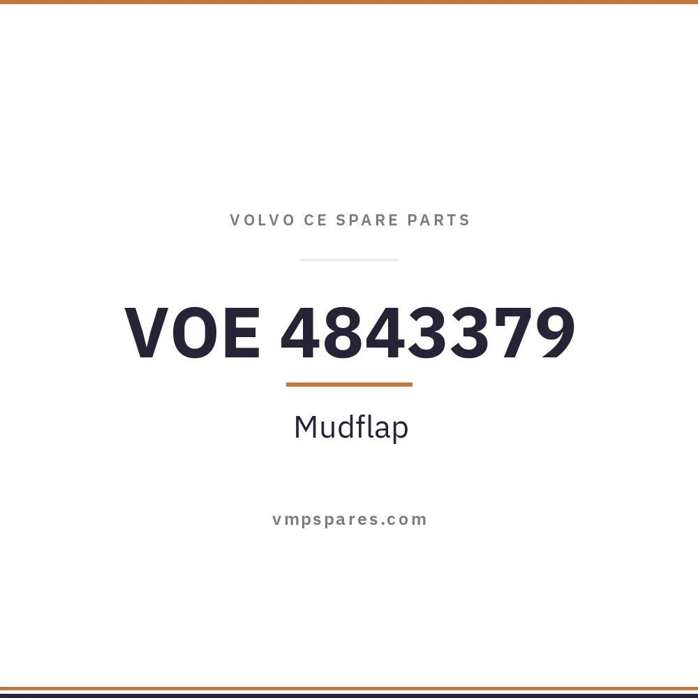 VOE 4843379 – Mudflap
