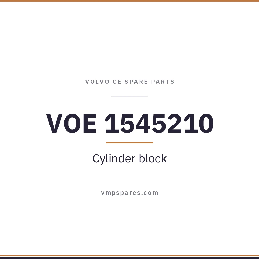 VOE 1545210 – Cylinder block