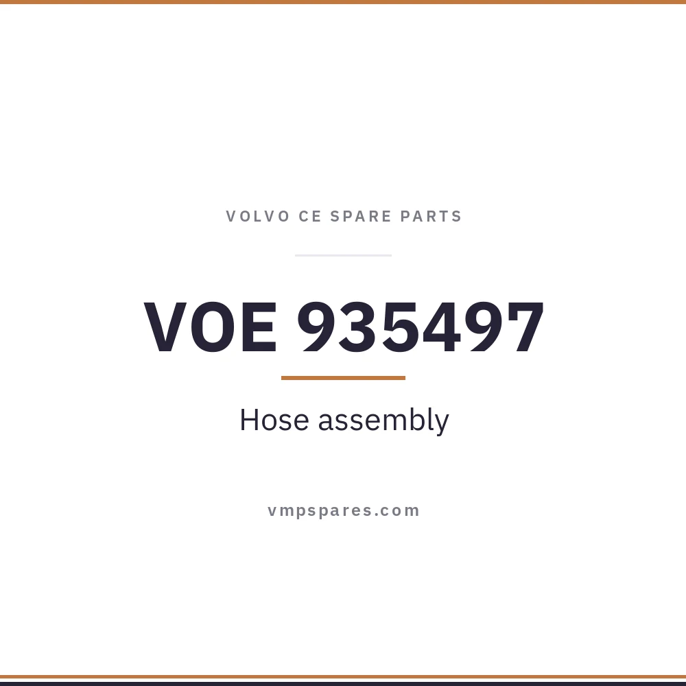 VOE 935497 – Hose assembly