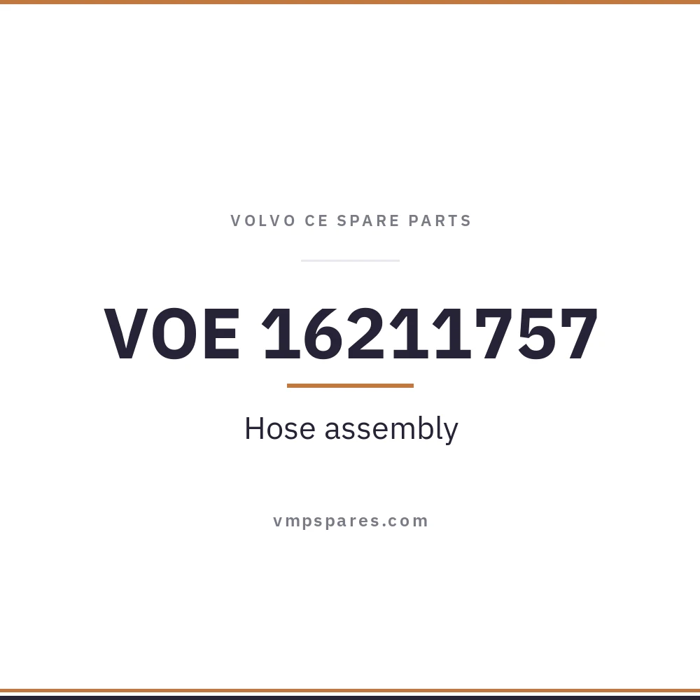 VOE 16211757 – Hose assembly