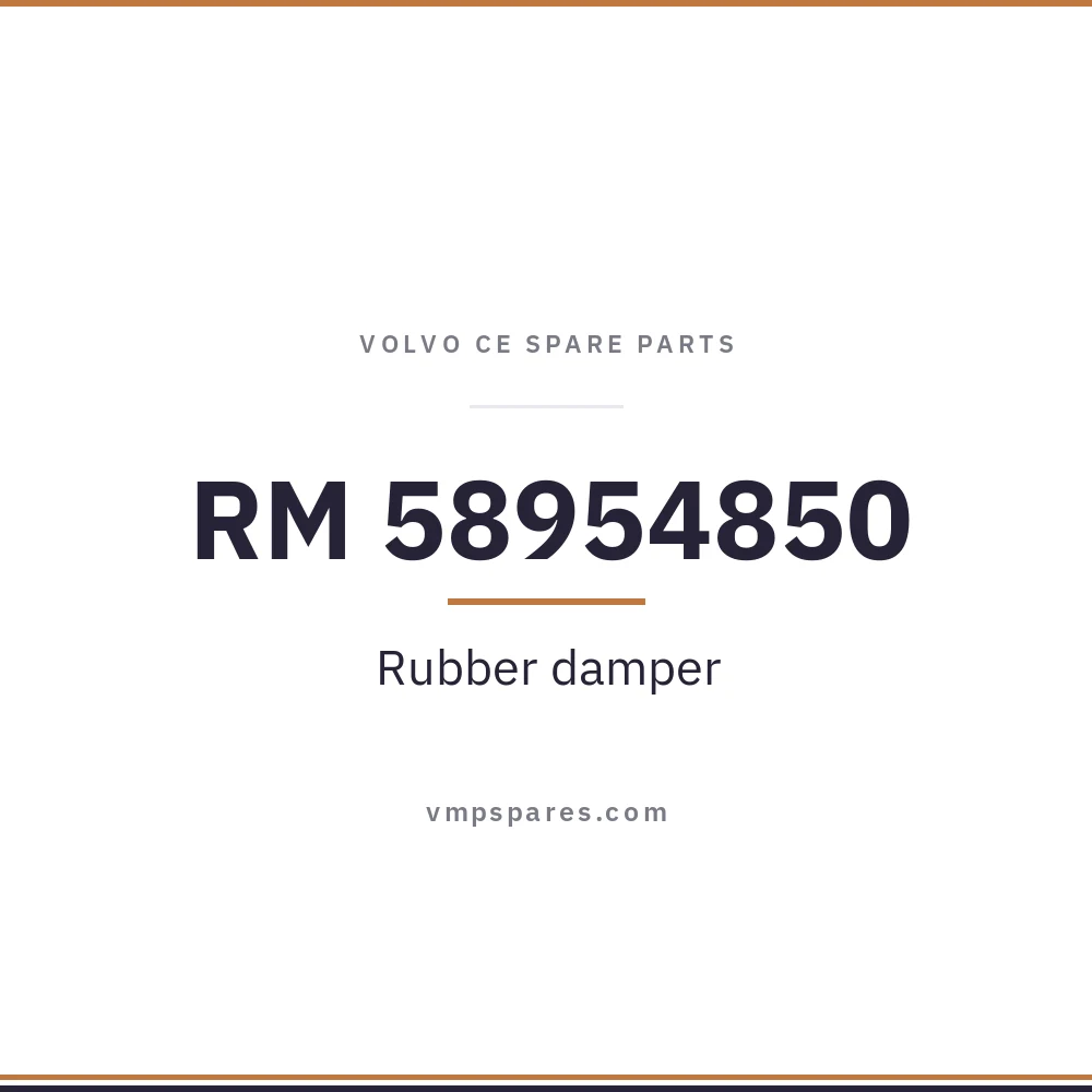 RM 58954850 – Rubber damper