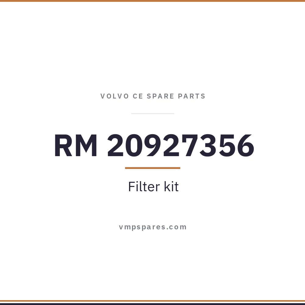 RM 20927356 – Filter kit