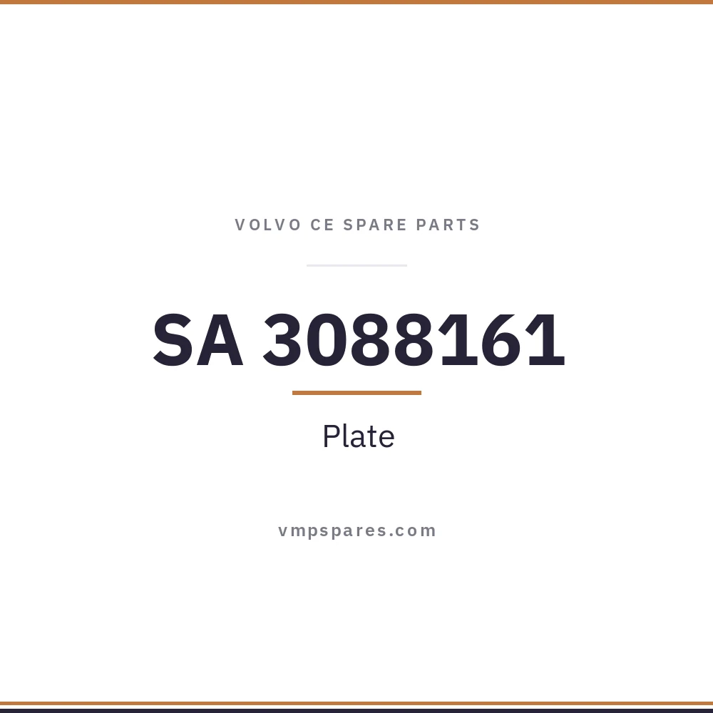 SA 3088161 – Plate