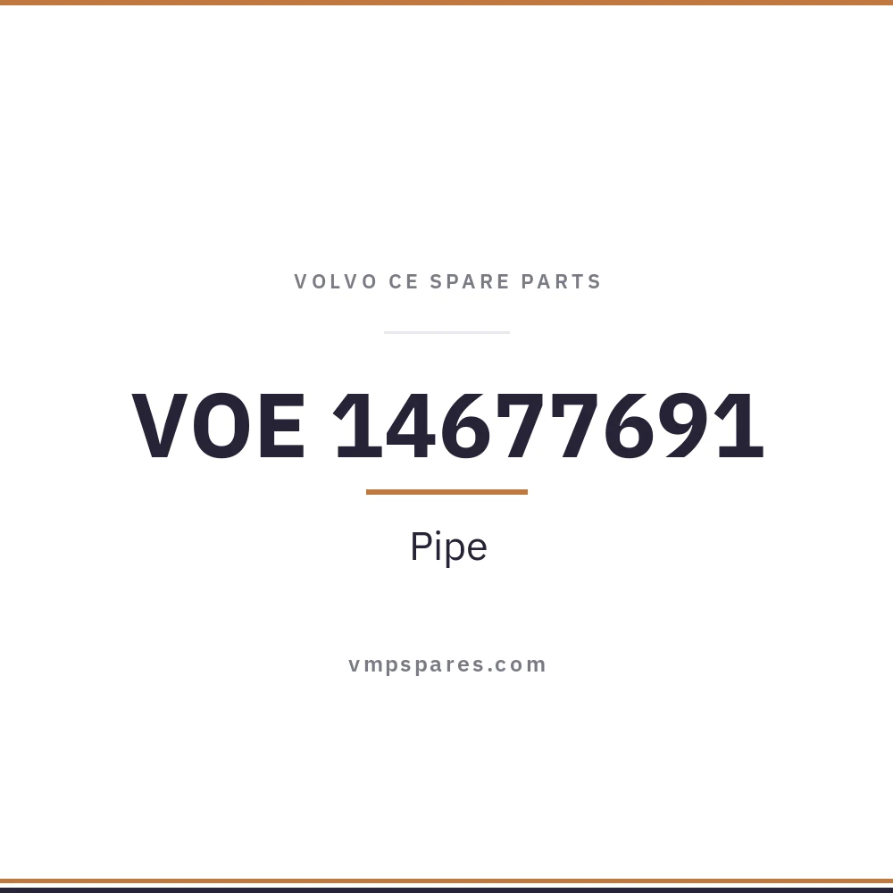 VOE 14677691 – Pipe