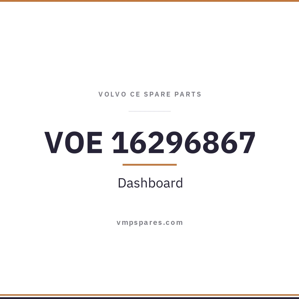 VOE 16296867 – Dashboard