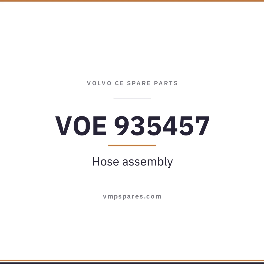 VOE 935457 – Hose assembly