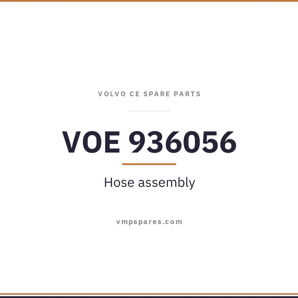 VOE 936056 – Hose assembly