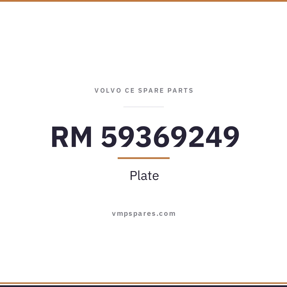 RM 59369249 – Plate