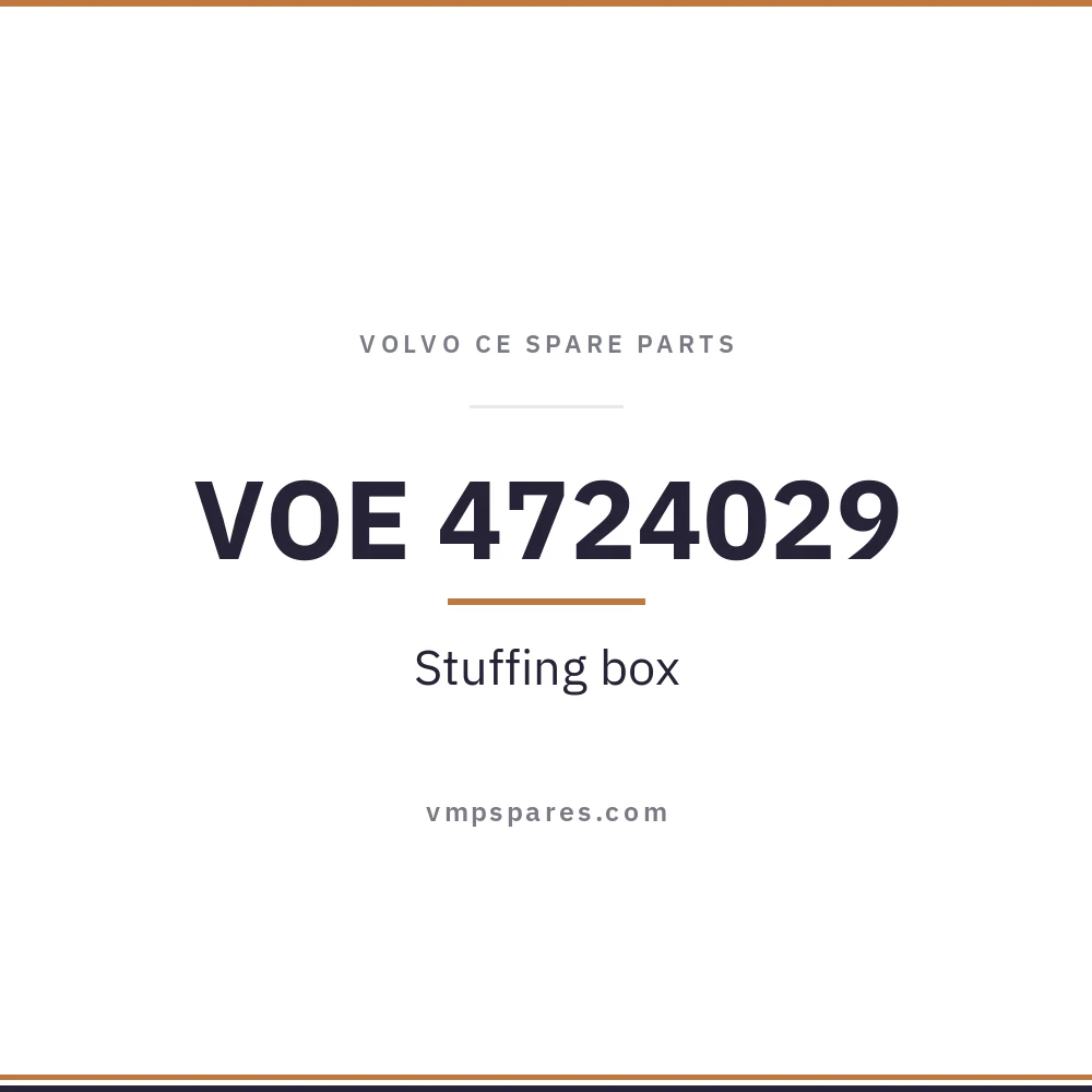 VOE 4724029 – Stuffing box