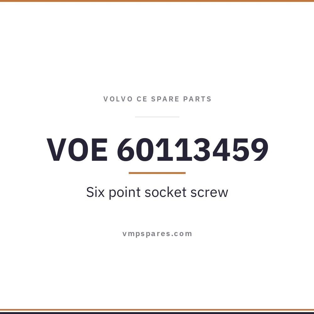 VOE 60113459 – Six point socket screw