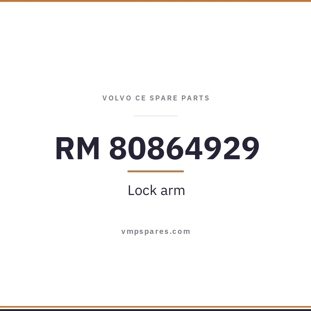 RM 80864929 – Lock arm