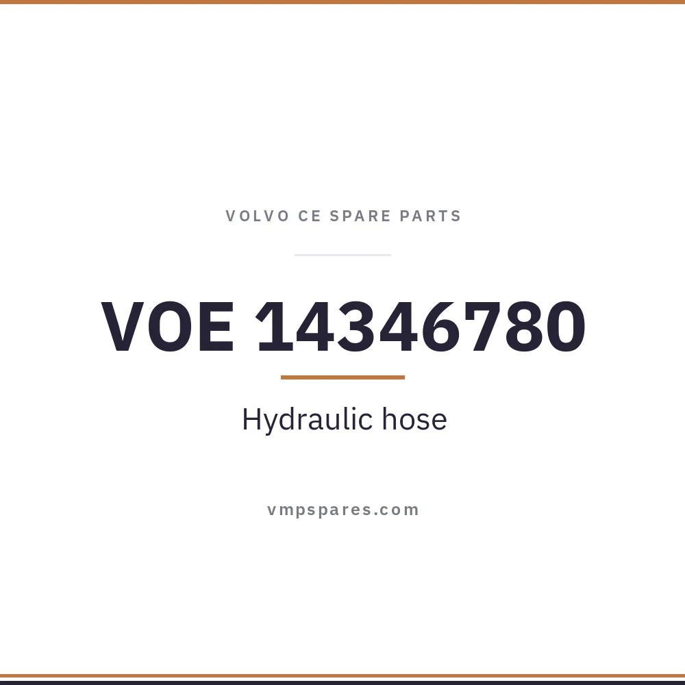 VOE 14346780 – Hydraulic hose