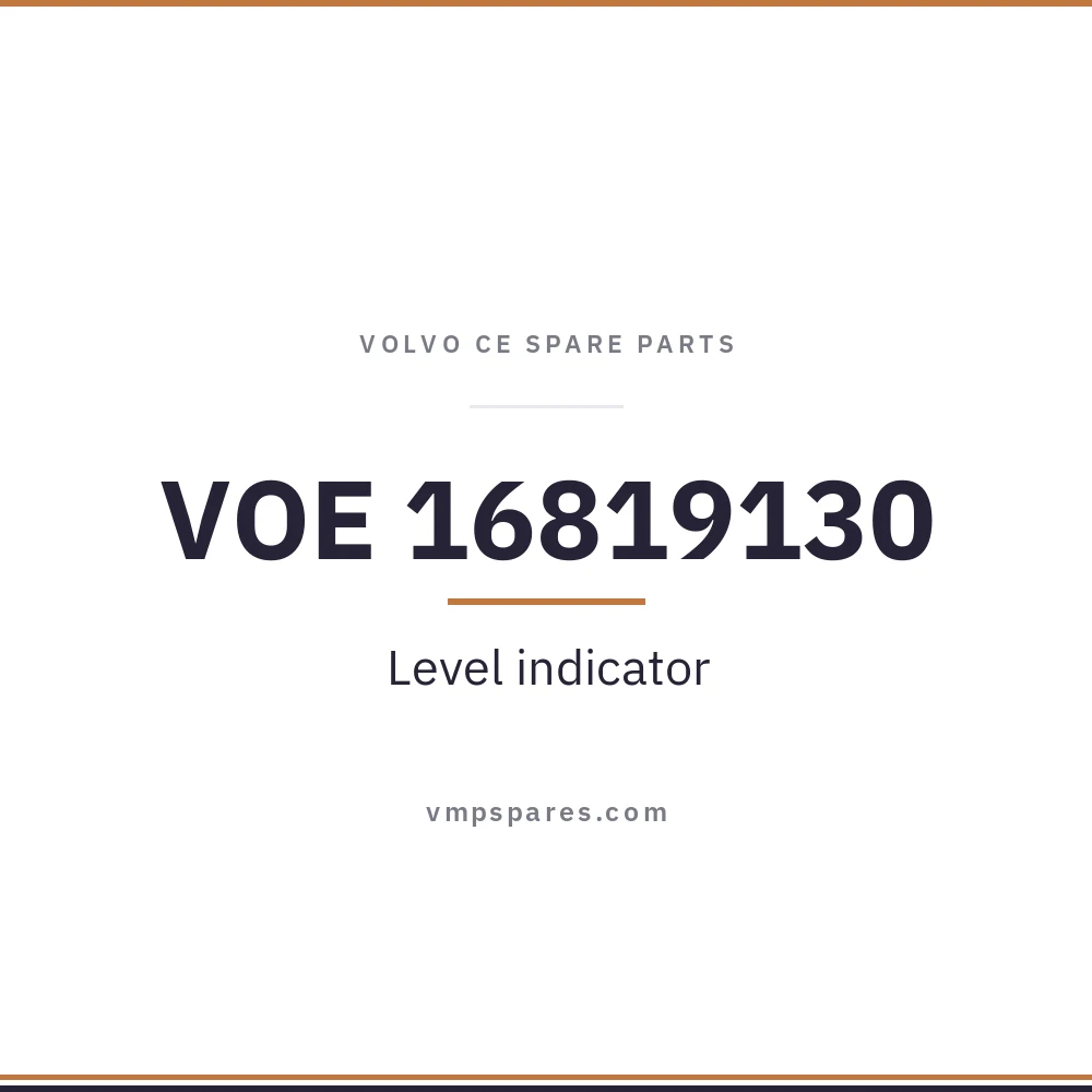 VOE 16819130 – Level indicator