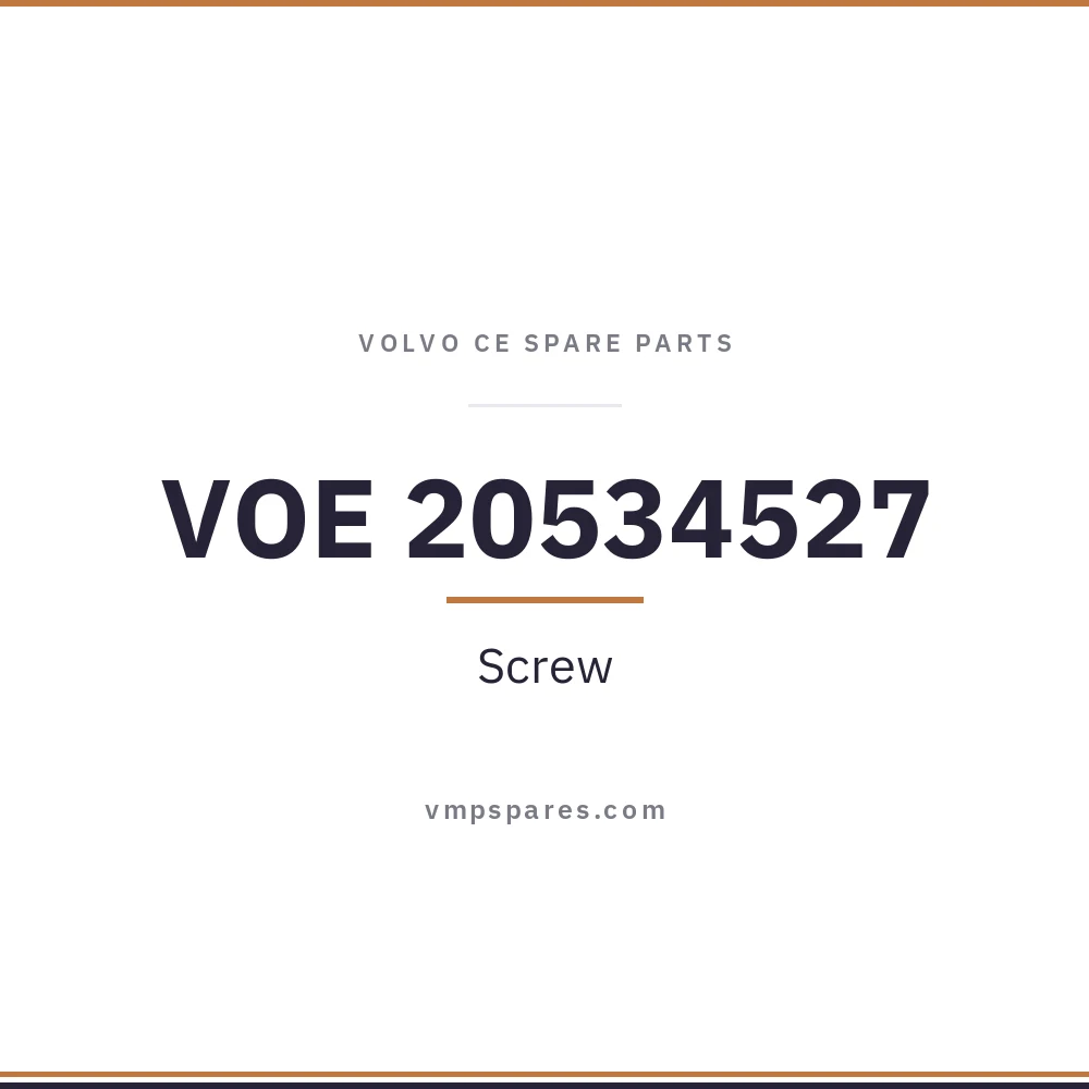 VOE 20534527 – Screw