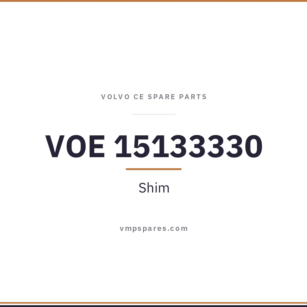 VOE 15133330 – Shim