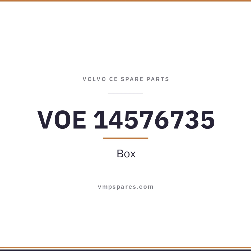 VOE 14576735 – Box