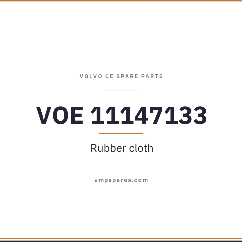 VOE 11147133 – Rubber cloth