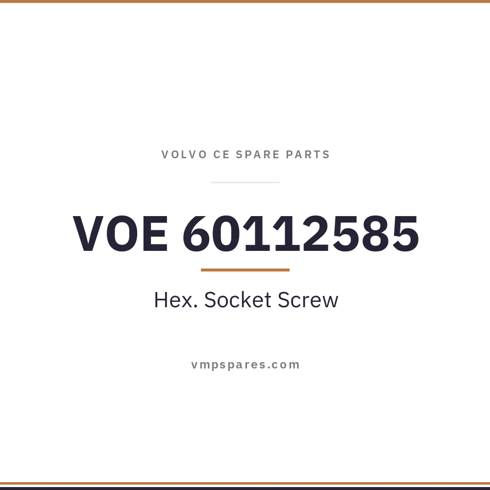 VOE 60112585 – Hex. Socket Screw