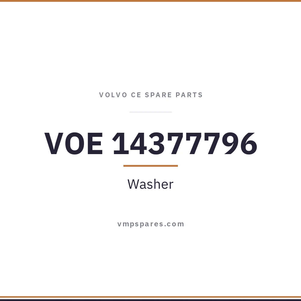 VOE 14377796 – Washer