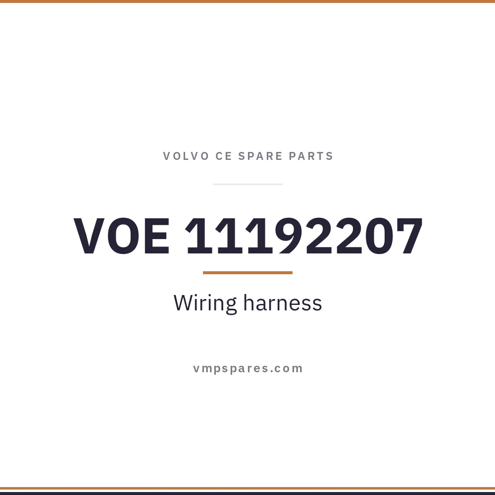 VOE 11192207 – Wiring harness